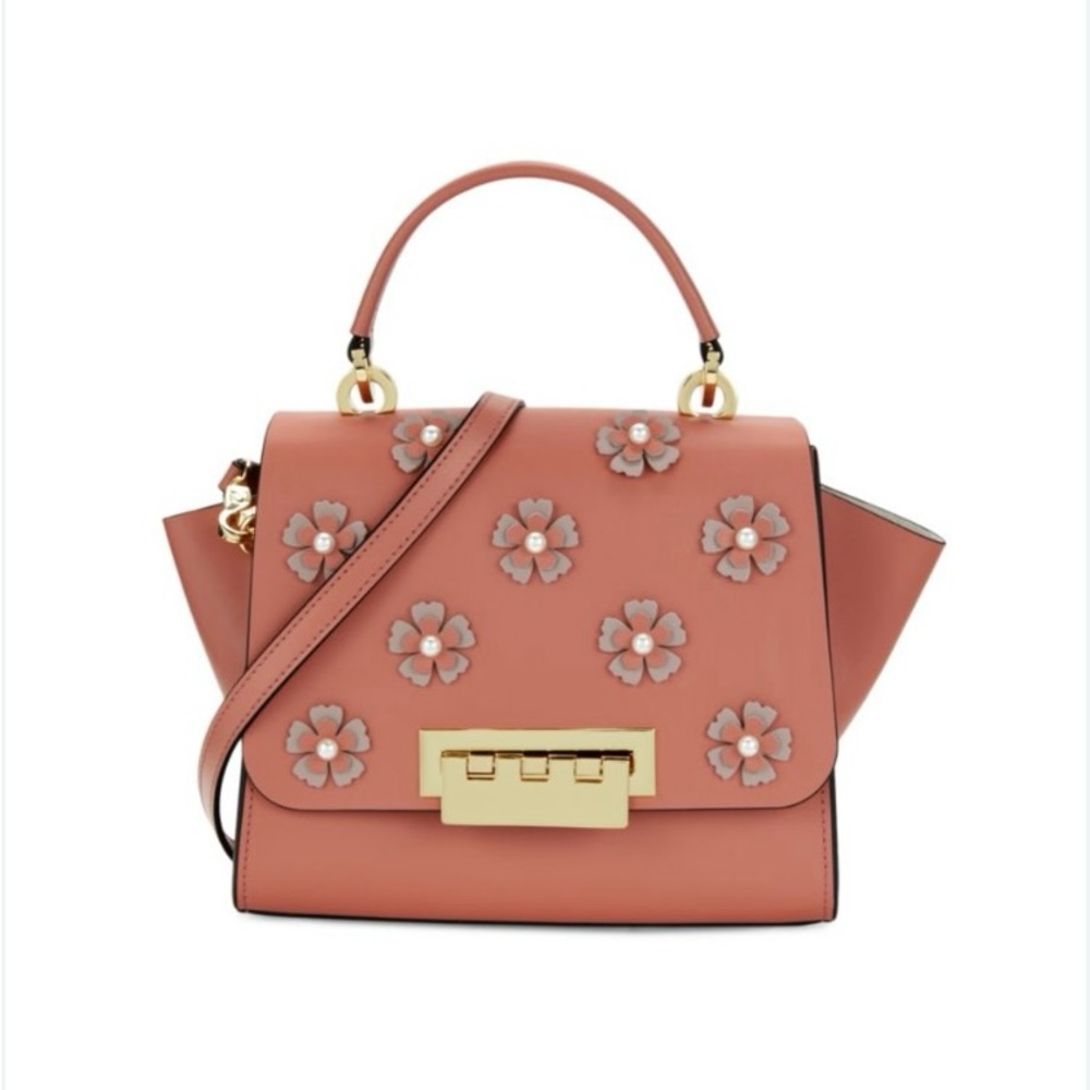 Zac Posen Eartha Top Handle Cross Body Floral Garden Bag